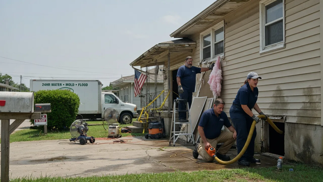 Water Damage Repair in Greensboro, NC near me